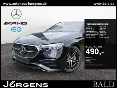 Gebraucht Mercedes E300 AMG 204 PS (150 kW) 2024 Schwarz metalliclack obsidians Kombi
