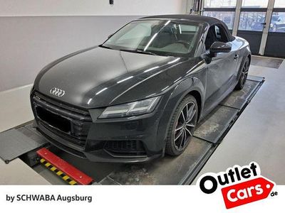 Mythosschwarz metallic Gebraucht 2016 Audi TT Roadster Design Cabrio | 28.390 € (Fairer Preis)