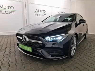 Gebraucht Mercedes CLA200 AMG 163 PS (119 kW) 2021 Kosmosblack (metallic) Coupé