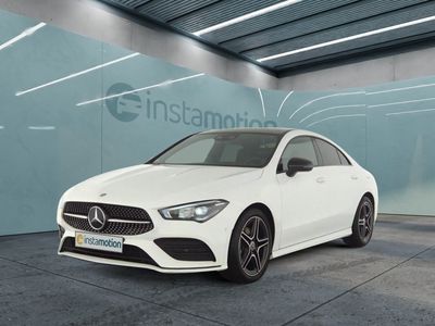 gebraucht Mercedes CLA200 AMG Coupé ALLRAD Pano AHK-V. Ambi Night