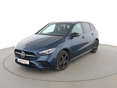 Usata Mercedes B250e AMG line 102 CV (75 kW) 2020 Blu Monovolume
