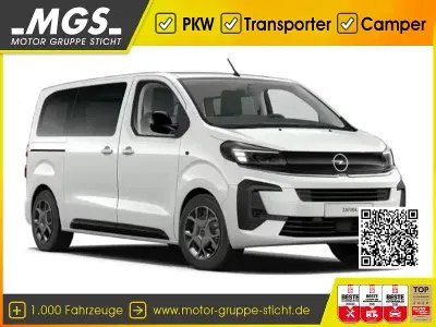 Ny Opel Zafira Life 179 HK (131 kW) 2026 Hvid MPV