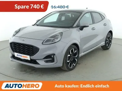 Gebraucht Ford Puma ST-Line X 125 PS (91 kW) 2020 Grau SUV