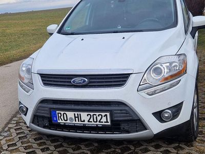 Gebraucht Ford Kuga Titanium 163 PS (119 kW) 2012 Weiß SUV