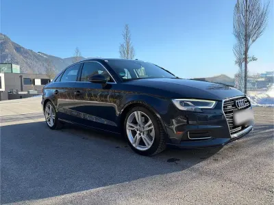 Używany Audi A3 Design 190 KM (139 kW) 2017 Niebieski Sedan/Limuzyna