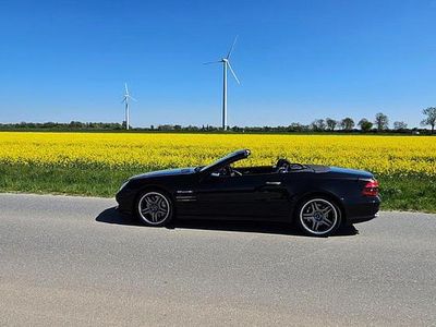 Gebraucht Mercedes SL55 AMG AMG 517 PS (380 kW) 2007 Schwarz Cabrio