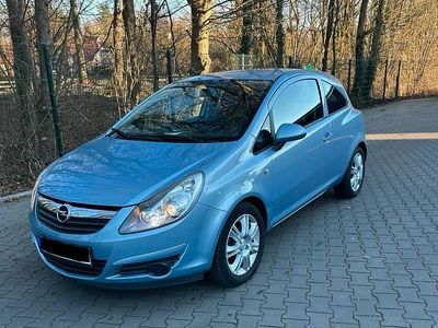 Gebraucht Opel Corsa 80 PS (58 kW) 2008 Blau Kleinwagen