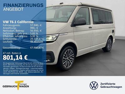 Gebraucht VW California Coast 150 PS (110 kW) 2021 Grau Van