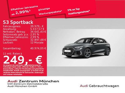 Gebraucht Audi S3 Basis 310 PS (228 kW) 2024 Daytonagrau perleffekt Limousine