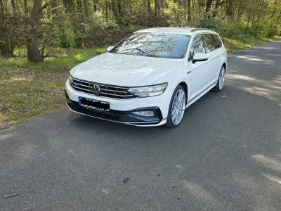 Brugt VW Passat R-line 150 HK (110 kW) 2021 Hvid Stationcar