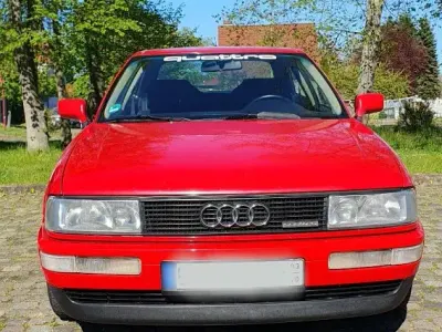 Gebraucht Audi Coupé 170 PS (125 kW) 1988 Rot Coupé