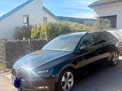 Gebraucht Skoda Superb SportLine 190 PS (139 kW) 2017 Schwarz Limousine