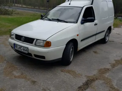Gebraucht VW Caddy 90 PS (66 kW) 2000 Weiß Van / Kleinbus