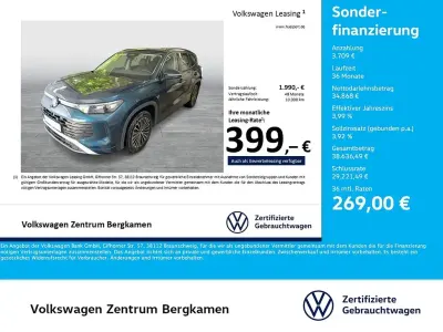 Gebraucht VW Tayron Life 204 PS (150 kW) 2025 Nightshade blue metallic SUV