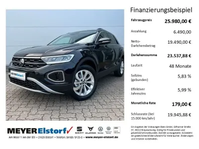 Nuova VW T-Roc Life 116 CV (85 kW) 2025 Nero SUV