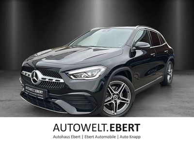 Schwarz Gebraucht 2021 Mercedes GLA200 AMG line SUV | 36.890 € (Teuer)