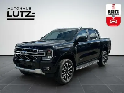 Neu Ford Ranger Platinum 241 PS (177 kW) 2026 Obsidianschwarz metallic Pickup