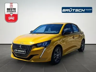 Gebraucht Peugeot 208 Active 75 PS (55 kW) 2023 Lack gelb faro metallic Kleinwagen