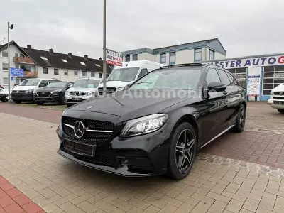 Gebraucht Mercedes C300e AMG 194 PS (142 kW) 2019 Schwarz Kombi