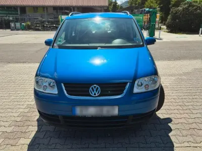 Gebraucht VW Touran 115 PS (84 kW) 2004 Blau Van / Kleinbus