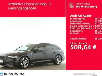 Gebraucht Audi A6 S-Line 245 PS (180 kW) 2025 Mythosschwarz metallic Kombi