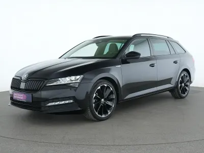 Gebraucht Skoda Superb SportLine 200 PS (147 kW) 2022 Schwarz magic Limousine