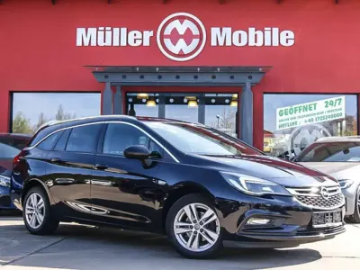 Brugt Opel Astra Dynamic 125 HK (91 kW) 2018 Blå Stationcar