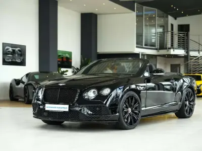 Gebraucht Bentley Continental GT Convertible 528 PS (388 kW) 2018 Schwarz Cabrio