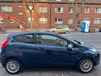 Second-hand Ford Fiesta 60 CP (44 kW) 2011 Albastru Hatchback