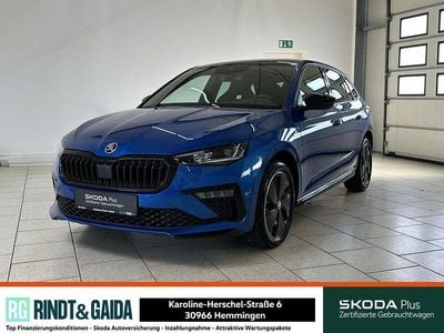 Gebraucht Skoda Scala Monte Carlo 150 PS (110 kW) 2024 Blau Kleinwagen