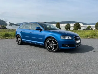 Gebraucht Audi A3 Ambition 140 PS (102 kW) 2009 Blau Kleinwagen