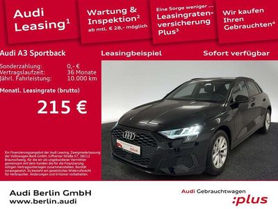 Gebraucht Audi A3 Ambiente 116 PS (85 kW) 2024 Mythosschwarz metallic Limousine