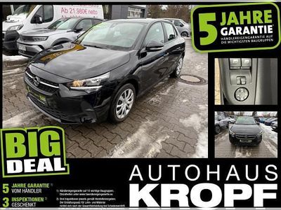 Gebraucht Opel Corsa Edition 101 PS (74 kW) 2021 Schwarz (schwarz) Kleinwagen