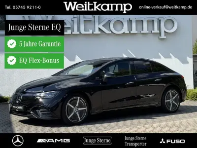 Gebraucht Mercedes EQE350 AMG 214 kW (292 PS) 2024 Obsidianschwarz Limousine