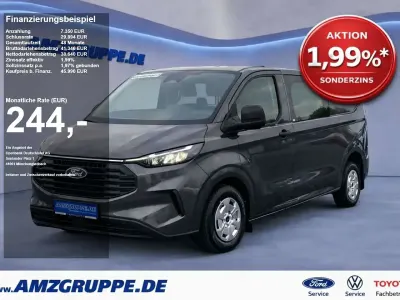 Neu Ford Transit Custom Limited 170 PS (125 kW) 2025 Moondust silver met Limousine