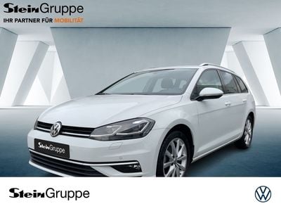 Gebraucht VW Golf VII Highline 150 PS (110 kW) 2019 Pure white Kombi