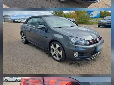 Gebraucht VW Golf Cabriolet GTI 211 PS (155 kW) 2013 Grau Cabrio