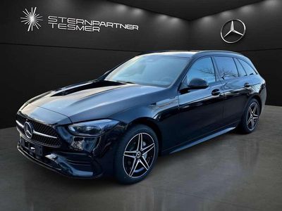 Gebraucht Mercedes C300e AMG 313 PS (230 kW) 2025 Metalliclack obsidianschwarz Kombi