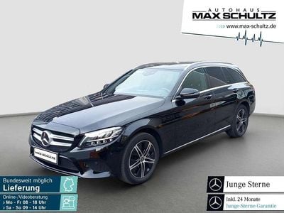 Schwarz Gebraucht 2020 Mercedes C220 Avantgarde Kombi | 30.480 € (Fairer Preis)