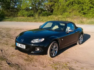 Używany Mazda MX5 Sendo 126 KM (92 kW) 2014 Czarny Kabriolet