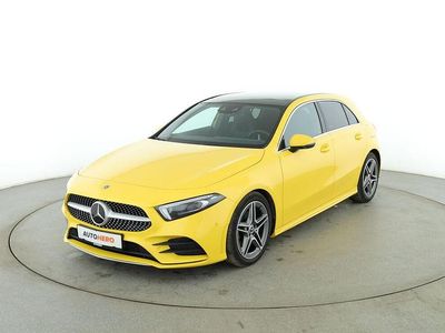 Gebraucht Mercedes A200 AMG line 150 PS (110 kW) 2022 Gelb Limousine