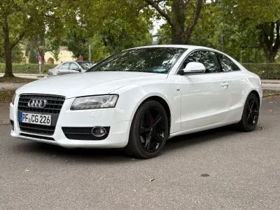 Gebraucht Audi A5 Sport 179 PS (131 kW) 2009 Weiß Coupé