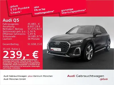 Gebraucht Audi Q5 Ambiente 204 PS (150 kW) 2024 Mythosschwarz metallic SUV