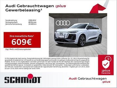 Gletscherweiß metallic Gebraucht 2025 Audi Q6 e-tron Ambiente SUV | 71.940 € (Teuer)