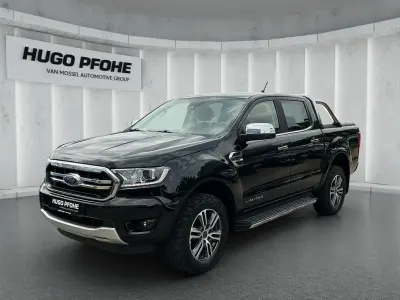 Gebraucht Ford Ranger Limited 212 PS (155 kW) 2022 Obsidian schwarz metallic Pickup