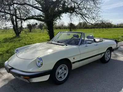 Gebraucht Alfa Romeo Spider 126 PS (92 kW) 1984 Beige Cabrio