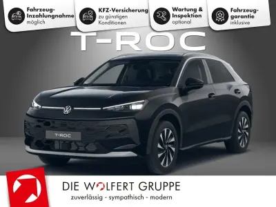 Gebraucht VW T-Roc Style 150 PS (110 kW) 2026 Schwarz SUV