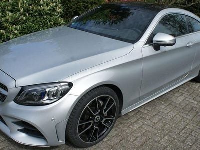 Usata Mercedes C220 AMG 194 CV (142 kW) 2021 Argento Coupé