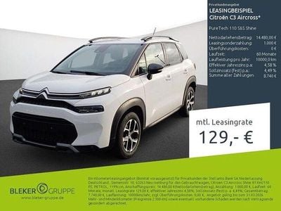Gebraucht Citroën C3 Aircross PureTech 2024 Weiss SUV