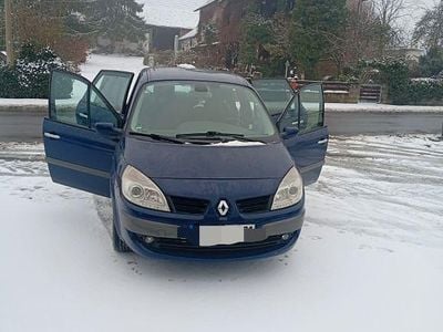 Gebraucht Renault Grand Scénic II Avantage 131 PS (96 kW) 2007 Blau Van / Kleinbus
